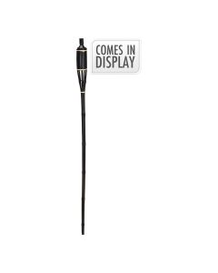 Antorcha de bamboo color negro 150cm progarden