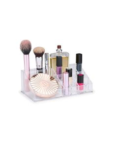 Organizador cosméticos, 2 colores, 17 compartimentos. touch of beauty