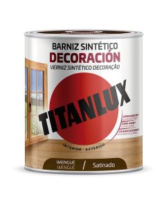 Barniz sintético decoración satinado wengué 250ml titanlux m11100714