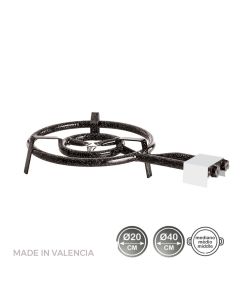 Quemador de gas butano/propano ø40cm 2 fuegos. vaello