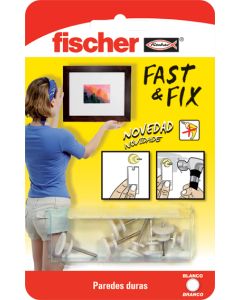 COLGADOR CUADROS 534843 FAST&FIX 1PUN BL