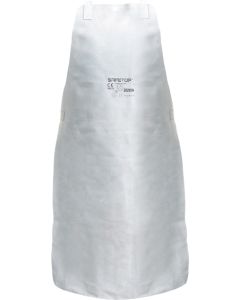DELANTAL CUERO VACUNO GRIS 20200-90X60
