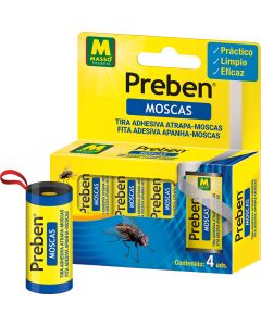 PREBEN TIRAS ATRAPA-MOSCAS 231697-4PZ